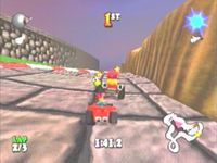 Muppet RaceMania sur Sony Playstation